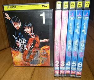 夏帆、主演　「TVドラマ・DVD6巻」　ケータイ刑事　銭形零１～6　（2004年～2005年）　出演：夏帆　,山下真司　レンタル落ちDVD