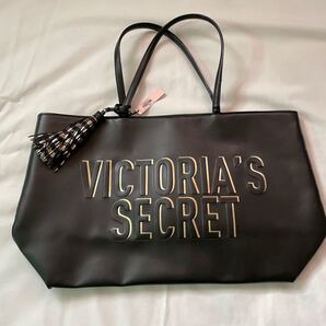 新品★VS ヴィクトリアシークレット 黒×ゴールド トートバッグ