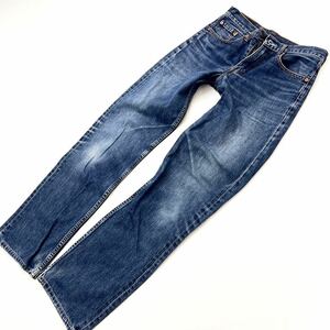 リーバイス ☆ LEVIS 508 安定の定番♪ W30 ストレート デニムパンツ ブルー ジーンズ インディゴ アメカジ ストリート 古着MIX■Ja5153