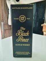 希少 未開栓 古酒 BLACK PRINCE ブラック プリンス 12年 750ml 43% スコッチ ウイスキー元箱あり_画像4