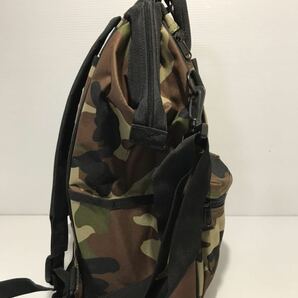 即決◆未使用品  ミシュラン4way bag 口金入り ブラウンカモフラージュ リュックサック バックショルダーバッグの画像5