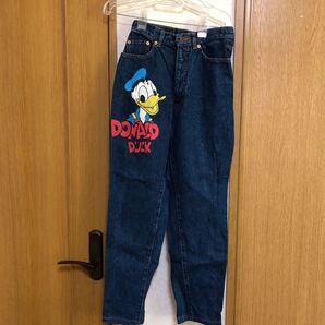 DENIM ビンテージデニムパンツドナルドダック