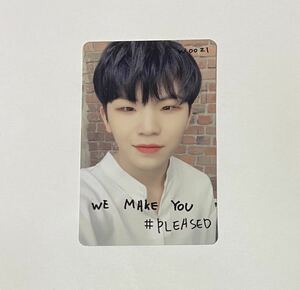 SEVENTEEN ウジ WE MAKE YOU 初回限定盤B B盤 トレカ WOOZI Photocard