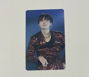 SUGA シュガ ユンギ 防弾少年団 BTS WORLD TOUR LOVE YOURSELF SEOUL DVD 特典 トレカ Photocard ソウルコン