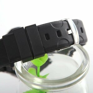 【 送料当社負担 】LED メンズ 時計 レディース ユニセックス シリコンウォッチ バングル・ブレスレット腕時計 デジタル LED-W-X-bkの画像6