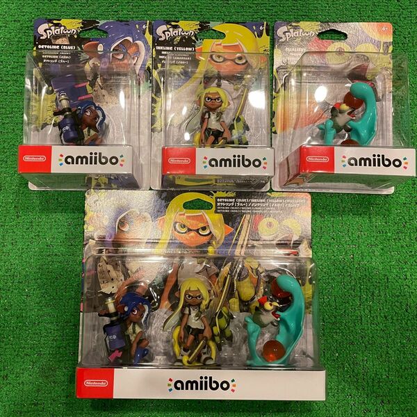 スプラトゥーン　amiibo 4点セット　新品未開封