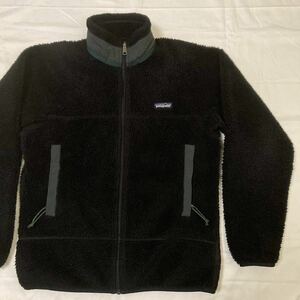 Sサイズ 極美品【1997・廃盤】patagonia メンズ・クラシック・レトロX・ジャケット ( BLK ) ブラック× ハンター PEF 初期型 MADE IN USA製