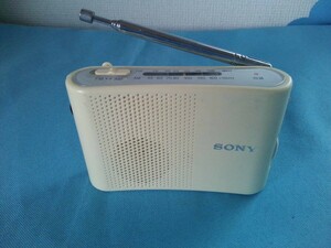 SONY/ソニー　ICF-51　FM・AM ポータブルラジオ　★動作品