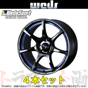 WEDS ウェッズ スポーツ WedsSport SA-75R 17 x 7.5 48 5H/100 BLC II アルミ ホイール 4本セット 74042 トラスト企画 (179132613