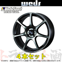 WEDS ウェッズ スポーツ WedsSport SA-75R 17 x 6.5 42 4H/100 WBC アルミ ホイール 4本セット 73976 トラスト企画 (179132553_画像1