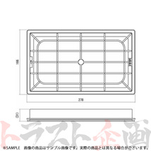 HKS スーパーエアフィルター ラルゴ W30 KA24DE 70017-AN101 トラスト企画 ニッサン (213182373_画像2