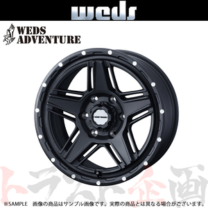 ウェッズ ADVENTURE MUD VANCE 07 16x6.5 38 6H/139.7 フルマットブラック ホイール アドベンチャー 1本 40534 トラスト企画 (179132482