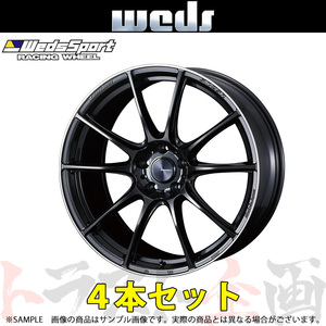 WEDS ウェッズ スポーツ WedsSport SA-25R 20x9.5 38 5H/114.3 METAL BLACK/F アルミ ホイール 4本セット 73830 トラスト企画 (179133032