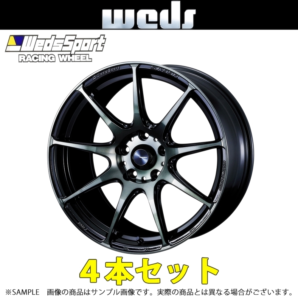 WEDS ウェッズ スポーツ WedsSport SA-99R 18x7.5 45 5H/100 WBC アルミ ホイール 4本セット 73901 トラスト企画 (179132673