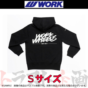 WORK ワーク パーカー (WORK WHEELS) ブラック Sサイズ 240135 トラスト企画 (979191122