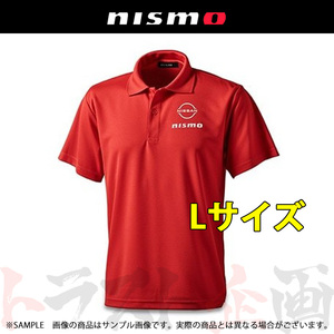 NISMO ニスモ ポロシャツ レッド L 【数量限定】 KWA01-60PR3 トラスト企画 (660192328