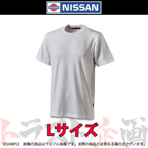 日産 NISSAN ドライTシャツ ホワイト L KWA00-00PW3 トラスト企画 数量限定 (663191736