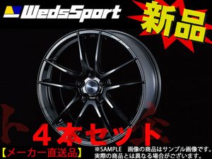 WEDS ウェッズ スポーツ WedsSport RN-55M 18x9.0 32 5H/112 GLOSS BLACK アルミ ホイール 4本セット 73671 トラスト企画 (179132183