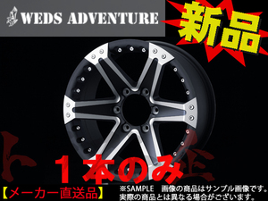 WEDS ウェッズ ADVENTURE MUD VANCE 01 17x8.0 25 6H/139.7 マットブラック ホイール アドベンチャー 1本 33830 トラスト企画 (179132150