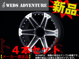 ウェッズ ADVENTURE MUD VANCE 01 15x5 45 4H/100 マットブラック ホイール アドベンチャー 4本セット 36053 トラスト企画 (179132151