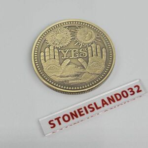 YES or NO コイン ゴールドメッキ イエスノー硬貨 裏表 小道具 ギフト 明暗 手品 レプリカシリーズ 金 A372