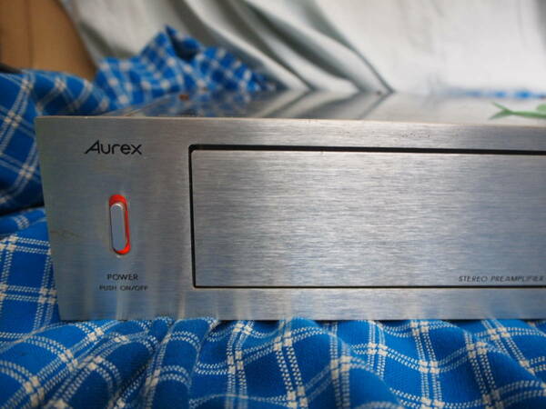  Aurex　ステレオプリアンプ　SY-77　　完動品　【3ヶ月保証 】221104−４