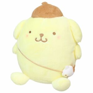 ◆新品　ポムポムプリン　Pom Pom Purin　プラッシュドール・ぬいぐるみ〈なつかしシリーズ〉お座りぬいぐるみ　サンリオ　sanrio