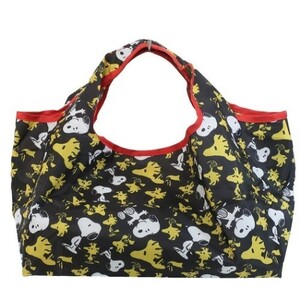 ! new goods Snoopy Snoopy inset wide shopping bag No31 Snoopy & Woodstock leaflet convenience store . present eko-bag PEANUTS