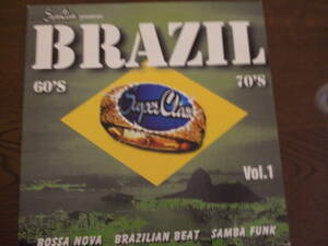 BRZIL 60'S-70'S BOSSA NOVA, BRAZILIAN BEAT,SAMBA FUNK Vol.1 フランス盤