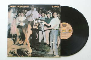 ビンテージ 1992年 Utopia Swing To The Right 非売品 米国盤LPレコード アート ロック@90's Art Rock, Power Pop, New Wave, Prog Rock