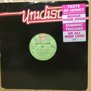 12'　A TASTE OF HONEY / BOOGIE OOGIE OOGIE　※ Long Version 7分19秒