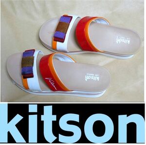 送料無料 即決 24.5cm 25cm◆Kitson/キットソン サンダル◆