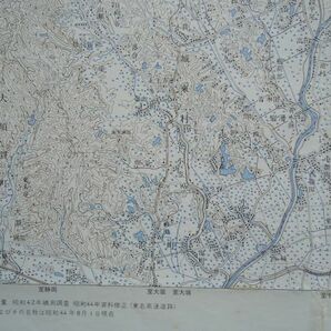 【古地図 昭和40年代】『掛川』五万分一地形図静岡16号【東海道本線新幹線 大井川鉄道本線 東名高速 茶業試験場 島田市 日清紡績 菊川町】の画像6