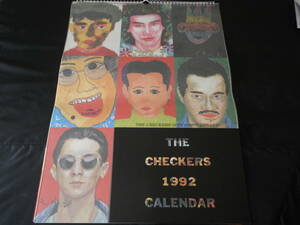  The Checkers 1992 year calendar 