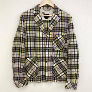 woolrich woolen mills チェック テーラードジャケット USA製 Sサイズ ウールリッチウーレンミルズ ブレザー ブルゾン 2040103