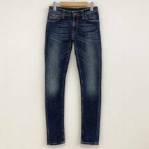 Nudie Jeans Skinny Lin スキニージーンズ ストレッチ W28 ヌーディージーンズ スキニーリン スリム テーパード デニムパンツ 2080185_画像1