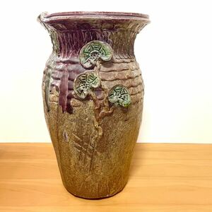 信楽焼　傘立て　花器　壺　花瓶