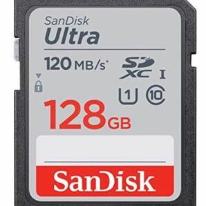 SanDisk Ultra SDXCメモリカード　SDカード　128GB