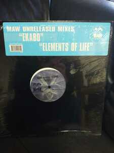 MAW featuring WUNMI - EKABO / ELEMENTS OF LIFE【12inch】2000' US盤