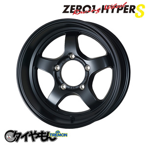 深リム CST ZERO1 HYPERs ゼロワンハイパー 16インチ 5H139.7 5.5J -20 4本セット ホイール ブラック ジムニーシエラ jb74 スズキ