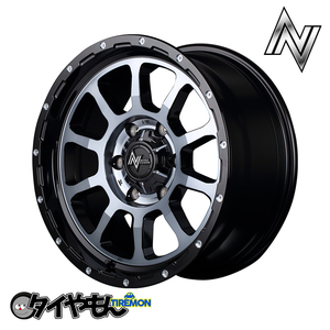 MID マルカ NITRO POWER M10 パーシング 16インチ 5H139.7 5.5J +20 1本 ホイール ブラック ジムニー