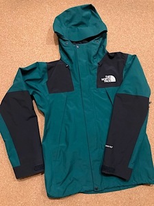 レア★ノースフェイス SUMMIT マウンテンジャケット GORE-TEX 緑/黒 XL NP61800★防水透湿 マウンテンパーカー ボタニカルガーデングリーン