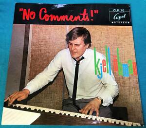 LP●Kjell Ohman / No Comments SWEDEN盤CLP 76　スウェーデン産オルガン・モッド・ジャズ