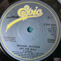 7”●Michael Jackson / Off The Wall UK盤S EPC 8045_画像3