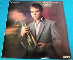 LP●Anders Bergcrantz Quintet / Opinions SWEDENオリジナル盤DRLP 97