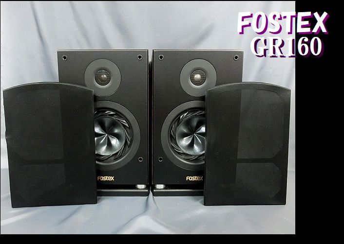 人気No.1 フォステクス FOSTEX GR160 ペア スピーカー 美品 スピーカー