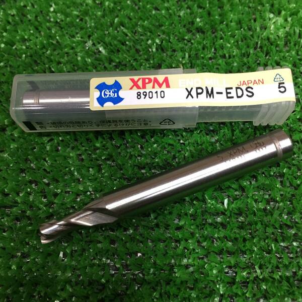 OSG　5ｍｍ　エンドミル　2刃　XPM-EDS　粉末ハイス　工具鋼　ステンレス鋼　鋳鉄　END MILLS　フライス　ミーリング　