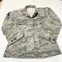 米軍放出品　実物　ABU アメリカ空軍　タイガーカモ迷彩　コンバットジャケット 中古　2S 上着 おすすめ_画像1