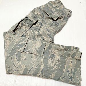 米軍放出品 実物　女性兵士使用　ABU デジタルタイガーカモ迷彩　コンバットパンツ 中古　14R