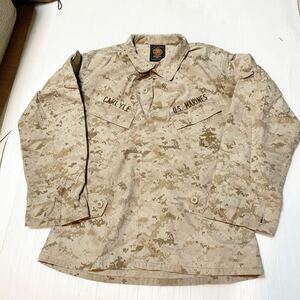 米軍放出品　アメリカ海兵隊 USMC デジタルデザート迷彩　ジャケット SーS 中古　上着